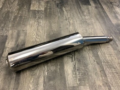 Silenciador de escape derecho Kawasaki 2002-2005 ZZR1200 1200 OEM CA #49 * Foto 1 de 4