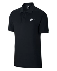 Nike Men's Premium Sportswear Swoosh Logo Muscle Polo Shirt New With Tags - Picture 1 of 6