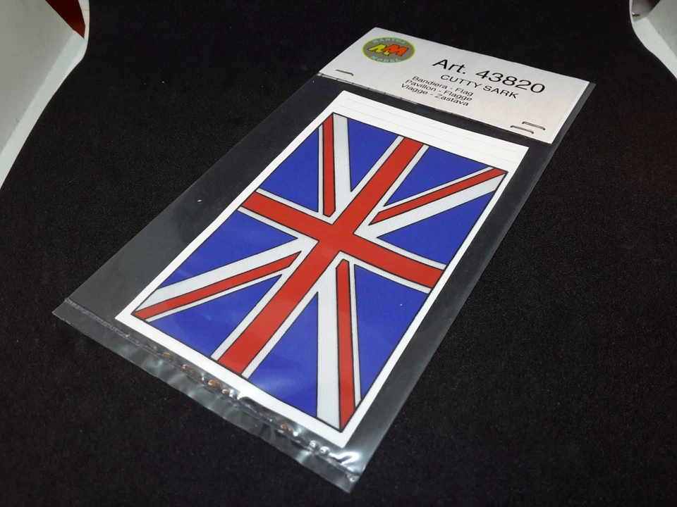 Cloth Flag Great Britain Mantua Model 43820 Cutty Sark 104x63mm Modeling - Image 1 of 1