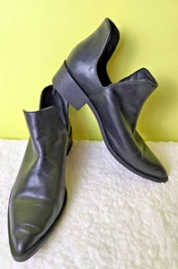Stivali Steve Madden 8M Witchy in pelle nera Goth Joella stivaletti Joel da donna - Foto 1 di 15