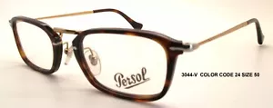 PERSOL 3044-V 24 OPTICAL FRAME SUNGLASSES TORTOISE SIZE 50 - Picture 1 of 11