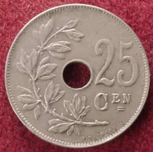 Belgium 25 Centimes 1928 (E0102) - Picture 1 of 2