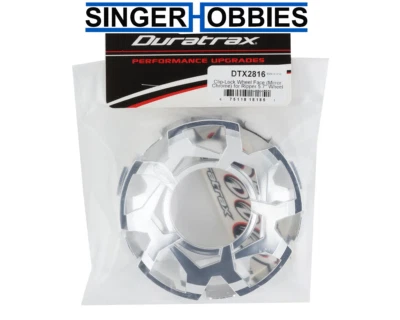 DURATRAX DTX2816 Ripper 5,7" Clip-Lock face da roda (cromo) (2) Kraton 8S HH - Imagem 1 de 2