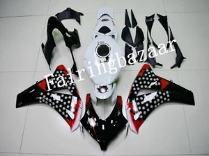 Fit for 2008-11 CBR1000RR Limited Edition Black White ABS Injection Fairing Kit - Picture 1 of 8