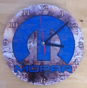Mopar Chrysler Dodge Vintage Wall Clock. 20cm Diameter - Picture 1 of 4