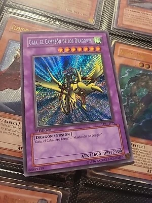 Gaia The Dragon Champion LDD-S125 LOB-125 1st Ed Secret YuGiOh - Image 1 of 4