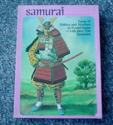 Avalon Hill 1980: SAMURAI - Juego Política y Guerra en Japón Feudal (SIN PERFORAR) Foto 1 de 4