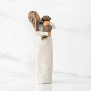 Willow Tree Susan Lordi Adorable You - Liebenswert (Dunkler Hund) 28040 - Bild 1 von 1