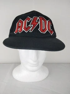 AC/DC Licensed 2015 Hat Cap Black Fitted OSFA Embroidered. Australian Seller. - Picture 1 of 10