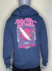 Rip Curl - Uomo - Shred Till Dead - Pile Full Zip - Felpa con cappuccio - Washed Navy - Foto 1 di 7