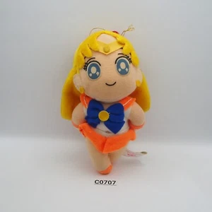 Sailor Moon C0707 VENUS Banpresto 1993 Plush Stuffed 7" Toy Doll Japan - Picture 1 of 7