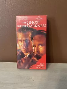 The Ghost And The Darkness - Val Kilmer, Michael Douglas ~ VHS 📼~ NEW/NOS - Picture 1 of 1