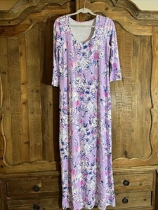 Lilly Pulitzer Kleid - Aayda Maxikleid Farbe Pink/Lila - Größe L - Bild 1 von 2