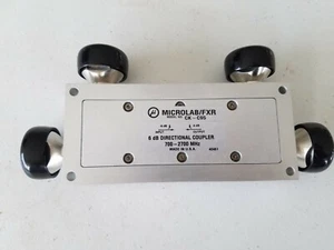 CK-16D Microlab FXR 6 dB Directional Coupler 700 - 2700 MHz 4 Port - Foto 1 di 4