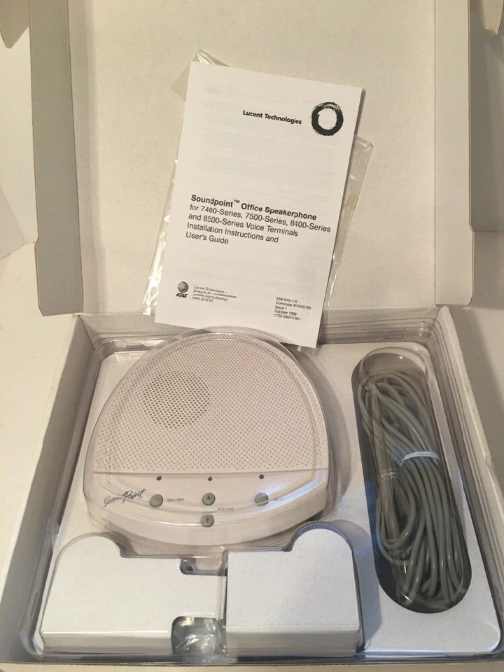 SoundPoint офисный громкоговоритель новый использовать с 7400 7500 8400 8500 голосовые терминалы - Изображение 1 из 4