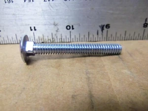 Lot of 24 – Steel Carriage Bolts - ¼” x 2" Length (NOS) - Picture 1 of 4