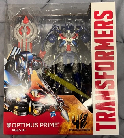 Transformers Age Of Extinction OPTIMUS PRIME Leader Class 2013 Sealed Cover