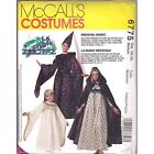 UNCUT Vintage Sewing PATTERN McCalls 6775, Misses and Girls Halloween Costumes