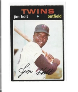 1971 O-Pee-Chee #7 Jim Holt VG - Picture 1 of 2