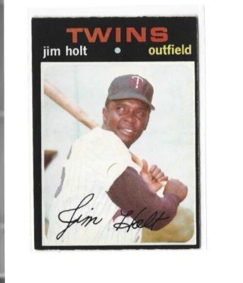 1971 O-Pee-Chee #7 Jim Holt VG - Image 1 of 2