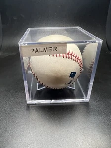 ¡BÉISBOL OML AUTOGRAFIADO FIRMADO JIM PALMER! Orioles! "HOF 90"! Pilas de placas - Imagen 1 de 3