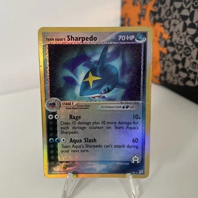 Team Aqua's Sharpedo Holo Rare 5/95 Team Aqua Vs Team Magma - Image 1 of 2