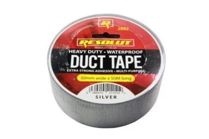 CINTA ADHESIVA PLATA RESUELTA 50MM X 50 MTR ROLLO 2882 - Imagen 1 de 1
