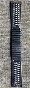 RARO cinturino orologio vintage 17,48 mm JB Champion classico acciaio inox anni '60 - Foto 1 di 12