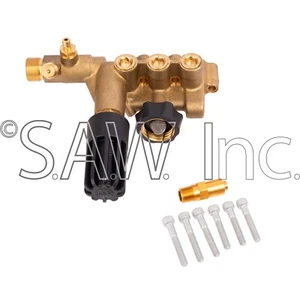 5140181-34 DeWALT AAA Horizontal Manifold with Hardware for Various AAA Pumps - Picture 1 of 4