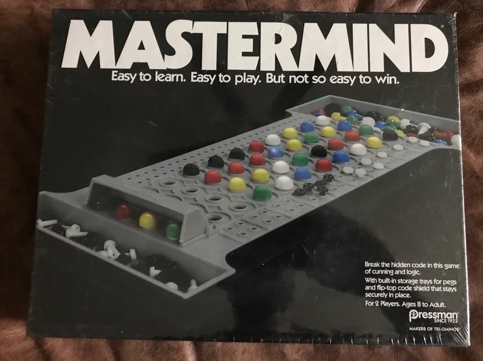Mastermind Game Pressman 2015 "Crack The Code", BRAND NEW IN BOX, FACTORY SEALED - Image 1 of 1