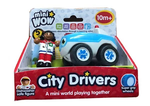 Wow Mini City Fahrer Sanitäter Nina Krankenwagen Jojo Spülmaschinenfest Spielzeug Neu - Bild 1 von 4