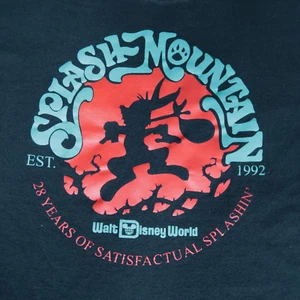 Disney Parks Authentic Splash Mountain 28 Anniversary T-Shirt Large Retired GVR - Bild 1 von 13