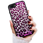 ( For Ipod Touch 7 6 5 ) Back Case Cover H23060 Purple Leopard