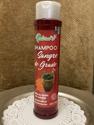 SHAMPOO CON ACEITE DE SANGRE DE GRADO 16 fl oz HAIR GROWTH - Image 1 of 2