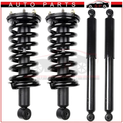 For 2004-2015 Nissan Titan 2WD Front Complete Struts Rear Shocks Absorbers Kit - Image 1 of 4