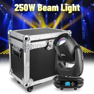 PAIDUN LED Moudle 8R 250W Moving Head Beam Light Gobo Spot Lighting Flight Case - Picture 1 of 12