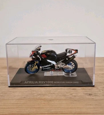 1/24 DEAGOSTINI IXO - APRILIA RSV1000 NORIYUKI HAGA 2002 DIECAST MOTORCYCLE BIKE - Image 1 of 2