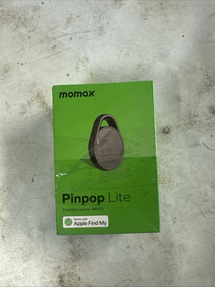 Rastreador Momax Air Tag Pinpop Lite negro Apple Find My Locator Foto 1 de 1