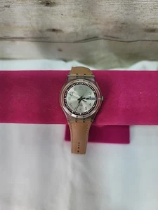 Swatch Croissant Chaud GE 700 Vintage Uhr Gent 2002 Day Date Quartz funktioniert - Bild 1 von 8