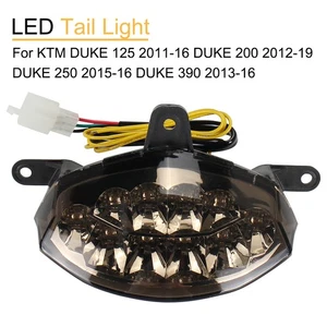 LED Brake Turn Signals Tail Light For KTM DUKE 200 2012-2019 DUKE 390 2013-2016 - Picture 1 of 8