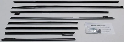 Barrido de ventana para Pontiac Perisienne 1965 convertible de 2 puertas fabricante de equipos originales hecho en EE. UU. Foto 1 de 4