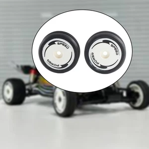 2 Pieces 1:24 RC Car Front Tires Modification Easy to Install for 244016 - Picture 1 of 6