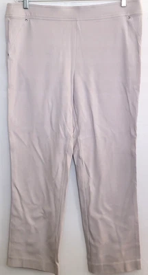 INC International Concepts Crema Cintura Elástica Elastizada Leggings Pantalones 18S Foto 1 de 4