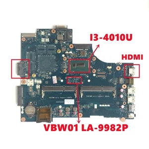 For Dell 15R 5537 3537 w/I3-4010U CPU Motherboard VBW01 LA-9982P CN-0CX6H1 CX6H1 - Picture 1 of 6
