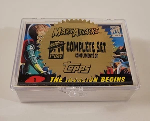 1994 MARS ATTACKS ARCHIVES Rare 1ST DAY ISSUE Complete CARD SET 55+ FACTORY CASE - Picture 1 of 13
