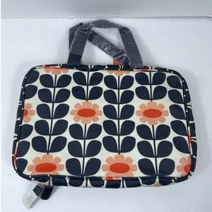 Orla Kiely Tall Flower Weekender Cosmetic Bag - Picture 1 of 11