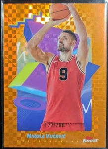 2024-25 Topps Finest Basketball - Nikola Vucevic Orange Xfractor /200 - #114 - Picture 1 of 3