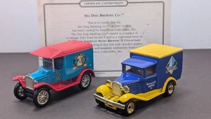 Matchbox Micro Brewery Trucks Sea Dog Brewing & Woodstock Brewing Company - Picture 1 of 6