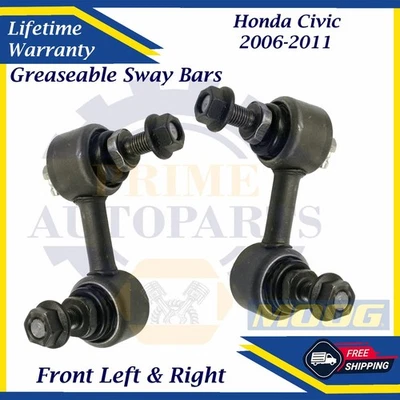 Barra estabilizadora delantera MOOG OEM para Honda Civic 2006-2011 garantía de por vida Foto 1 de 4