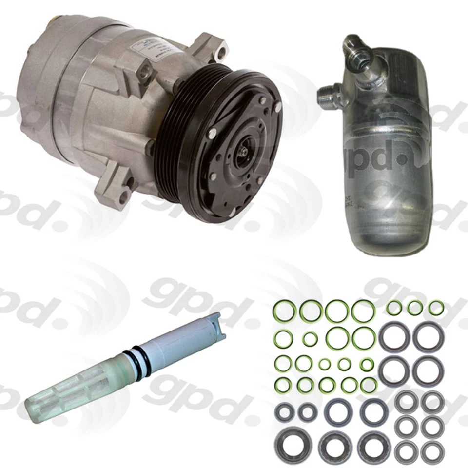 Global Parts Distributors 9611758 A/C Compressor For 00-03 Chevrolet Impala - Image 1 of 4